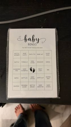 Baby bingo