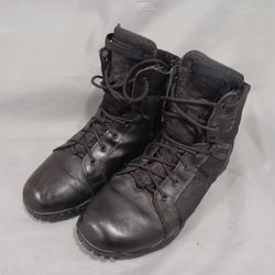 5.11 A/T 6" Tactical Boots - Side Zip - Black - Size US 11