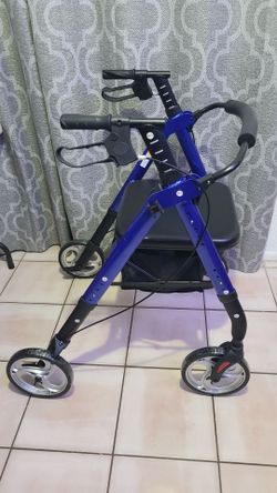 Brand new heavy duty extra wide rollator/walker
