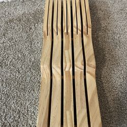 Wood Knife Organizer