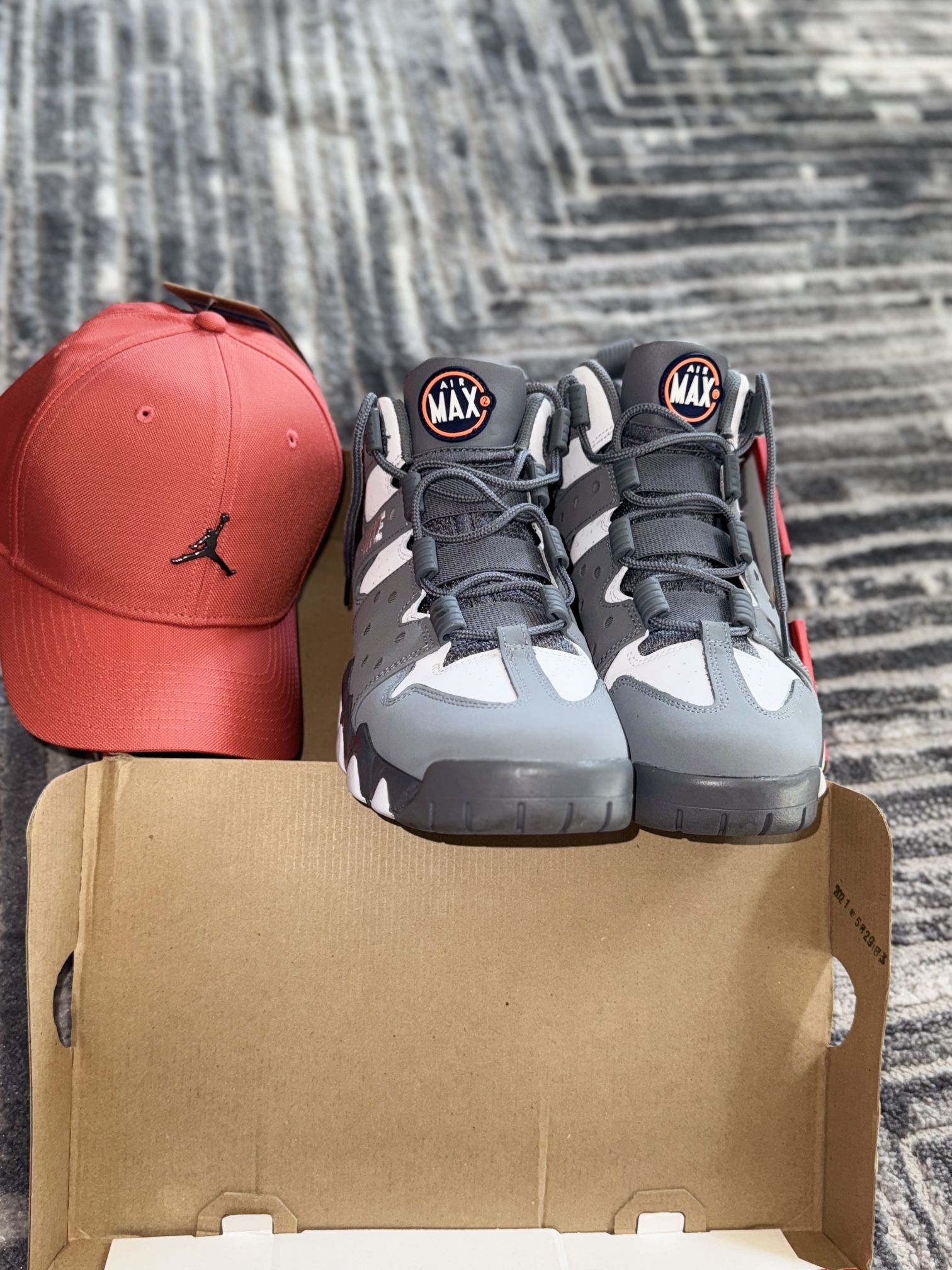 Nike Air Max Cb94 Cool Grey And Jordan Rise Jumpman 