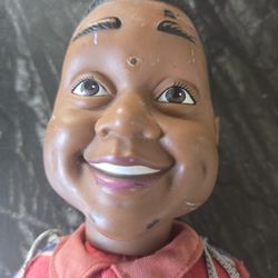 WORKS Vintage 1991 Steve Urkel Pull-String Talking Figure Doll Family Matters Toy 17"