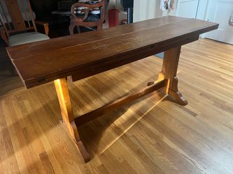 Rustic Wood Farmhouse Dining Table