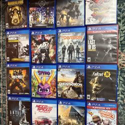 PS4 Games - Prices In Description