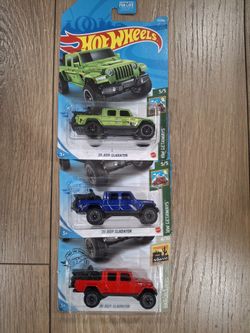 Hotwheels  20 Jeep Gladiator $3 Each (Trade) For Chevy Trucks
