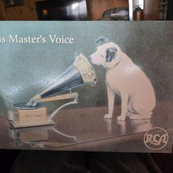 Tin reproduction RCA NIPPER sign