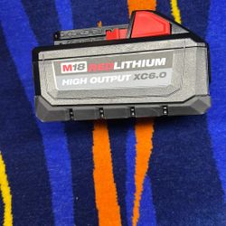 Milwaukee M18 Redblightium High Output Xc6.0