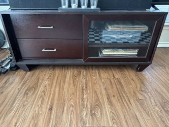 Wooden Media Console