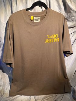 Gallery Dept T-Shirt XL Made in USA Brown