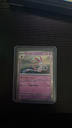Sylveon Pokémon card