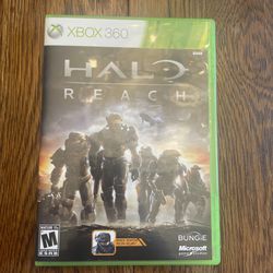 Halo: Reach (Xbox 360, 2010) With Manual