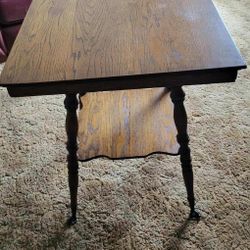 Antique Claw Foot Table