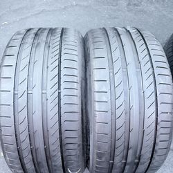 Tengo Un Par De Llantas En Muy Buenas Condiciones Marca Continental 265/30 R20 Instalación Y Balanceo Por El Mismo Precio 