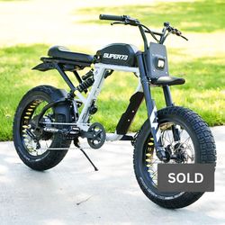 LOW MILES Super73 RX E-Bike ⚡️GREAT CONDITION ⚡️