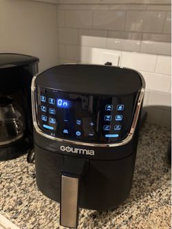 Gourmia 4 QT Digital Air Fryer – 12 Presets | Black | Works Perfect