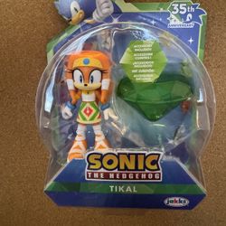 Jakks Pacific - TIKAL with Master Emerald - 35th Anniversary Sonic The Hedgehog 