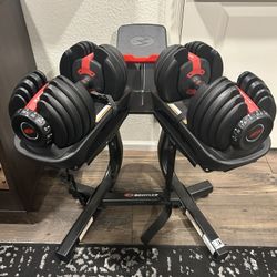 Bowflex - Adjustable Dumbbells with Bench 