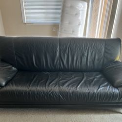 Black Leather Sofas