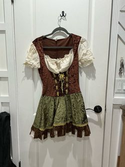Renaissance Wench tavern maid beer maid octoberfest Costume Dress -size S/M