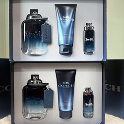 Coach Blue Perfume Set 