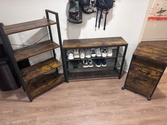 Bookshelf, shoe rack, file cabinet