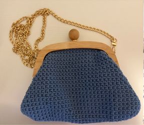 Crochet crossbody bag