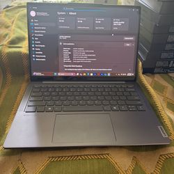 Lenovo Slim 7 14 Inch 1tb Ssd 16gb Ram Intel Ultra 5 Touch Screen Excelent Condition