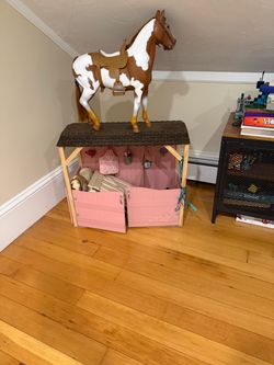 Horse Barn Play Set