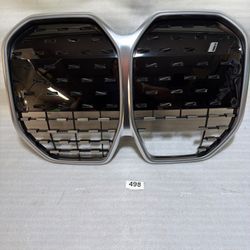 🌟nice 2022-2024 BMW I4 G26 FRONT BUMPER UPPER GRILLE W/ Sensors OEM