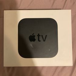 new - apple tv & remote