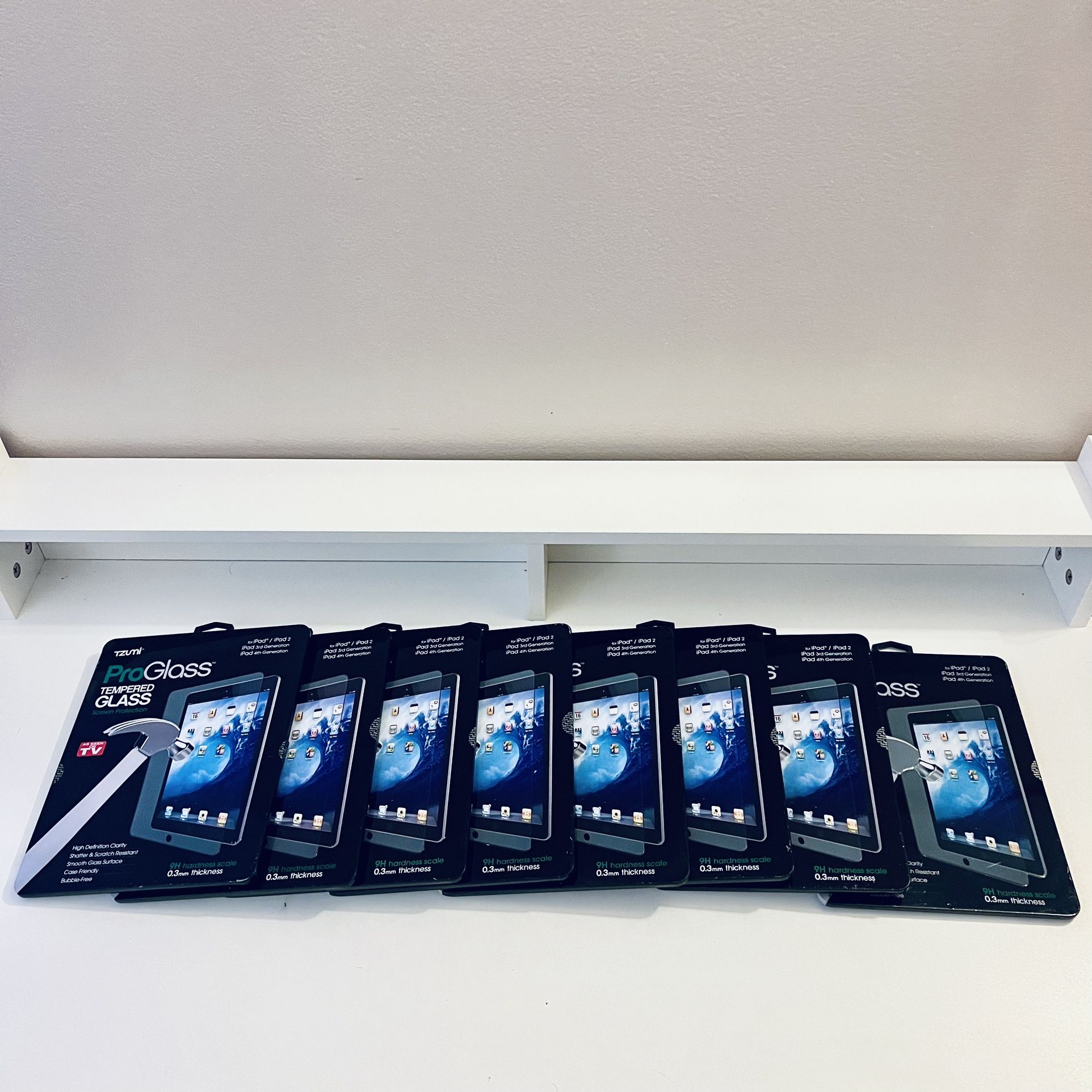 Tzumi ProGlass Tempered Glass ~ iPad to iPad4th Gen