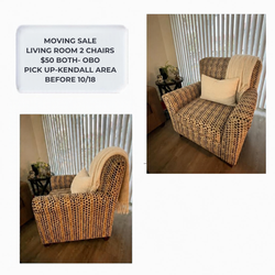 Living Room Accent Chair Set