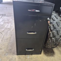 metal filing cabinet