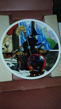 Wizard Of Oz Wicked Witch Of The East Plate