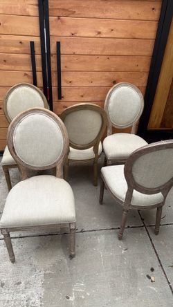 Restoration hardware chairs