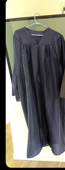Unisex graduation gown blue available