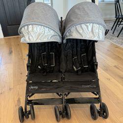 Jeep Powerglyde Double Stroller