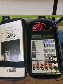  Ronan Portable Calibrator  Model X86