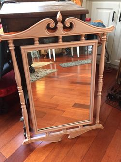 Antique mirror