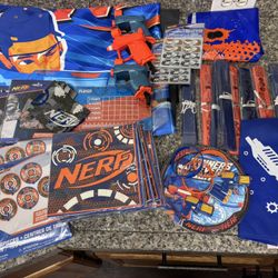 Nerf Party Decor 