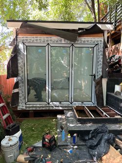 96”x 80” Bifold Door installation