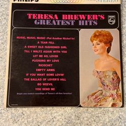 Teresa Brewer Teresa Brewer's Greatest Hits Vinyl Record LP