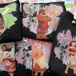Moana custom t shirts