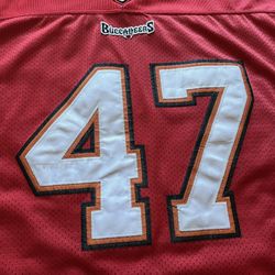 NFL, Shirts, Nflx Reebok Tampa Bay Buccaneers 47 Lynch Vintage 202 Red  Jersey Mens 2xl