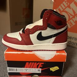 Jordan 1 Lost and Found size 5Y