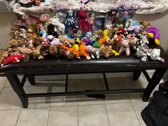 Large Lot of Ty Beanie Babies Collection