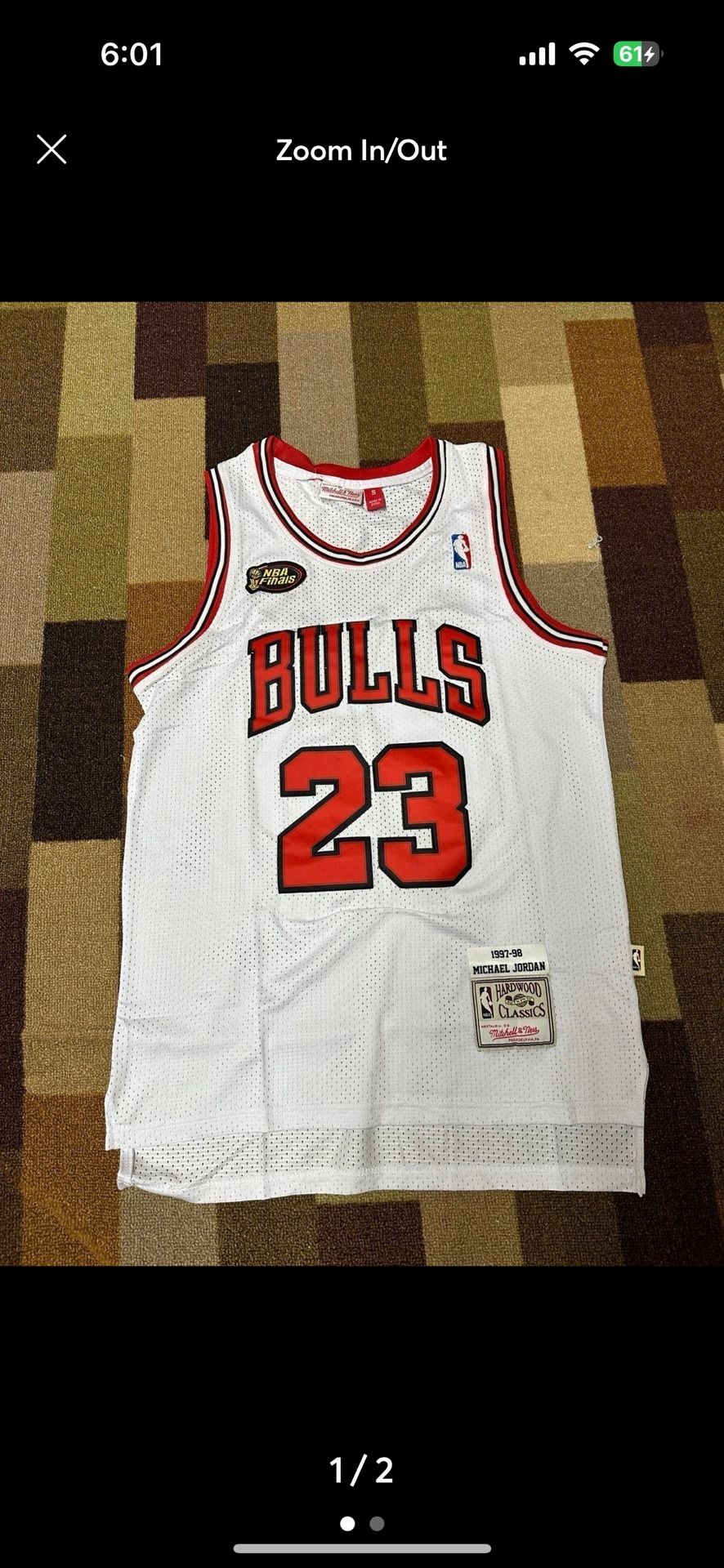 Jordan White Chicago Bulls Jersey