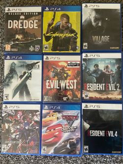 PS4 PS5 games