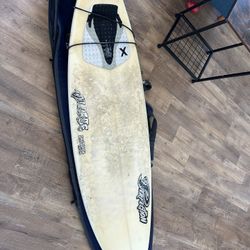 6’0” Surfboard - Kelly Richard With leash And case