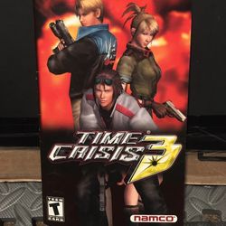 Time Crisis 3  Ps2 Manual 